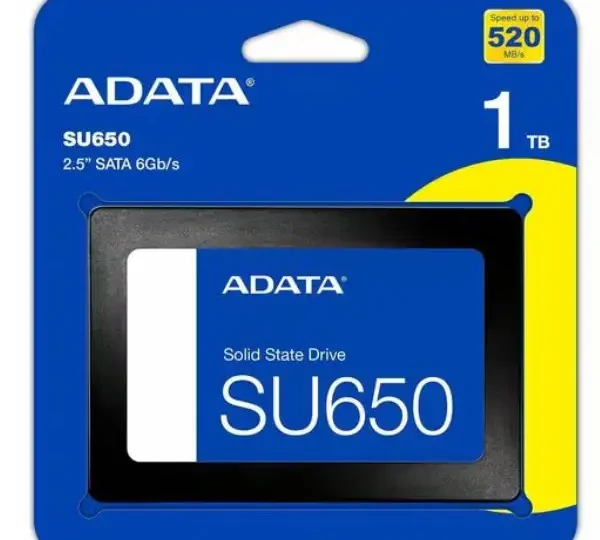 Unidad de estado sólido Adata Ultimate SU650 ASU650SS-1TT-R - 2.5" Interno - 1TB