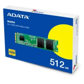 Unidad de estado sólido Adata Ultimate SU650 - M.2 2280 Interno - 512GB