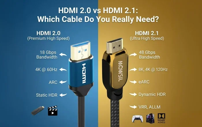 Are Hdmi 2 0 And 2 1 Cables Really That Much Different