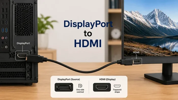Can Hdmi Connect To Displayport Here Is The Answer