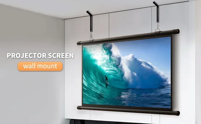 Alternative Methods Of Hanging A Projector Screen at Home