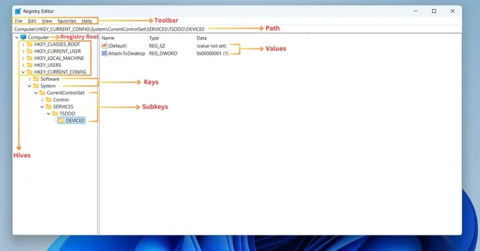 Change Administrator Password in Regedit Windows 11